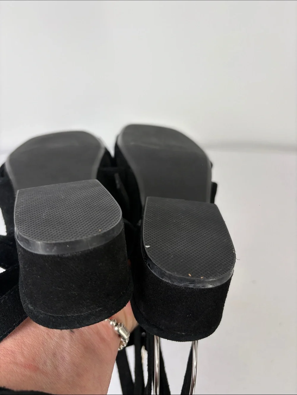 Matisse black suede